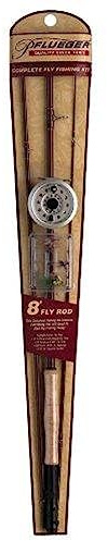 Pflueger Fliegen-Set, 2,4 m, 5/6 W