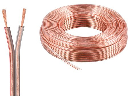 MANAX 50m 2x1,5mm² Lautsprecherkabel 100% CCA Boxenkabel Audio Box Kabel 50 m Hi-Fi