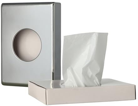 Medi-Inn Hygienebeutelspender | mit Hygienebeuteln | 1 x Spender chrom + 5 x 30 Hygienebeutel | für eine einfache Entsorgung von Damenbinden, Slipeinlagen und Tampons