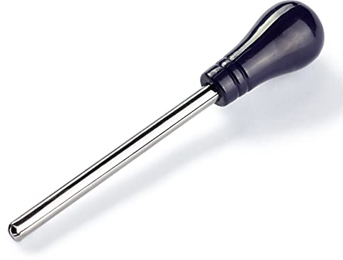 Prym 611222 Pfriem ST mit Kunststoffgriff und Hülse, Silver