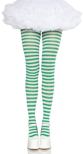 LEG AVENUE 7100 - Blickdichte Ringel-Strümpfhose