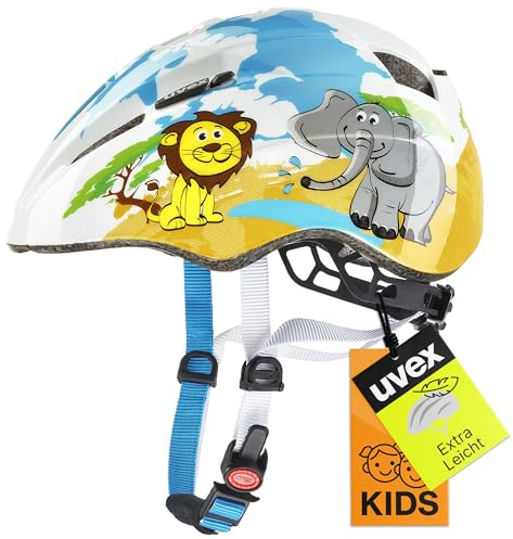 uvex Kid 2 - Leichter Fahrradhelm für Kinder - individuelle Größenanpassung - waschbare Innenausstattung - Desert - 46-52 cm