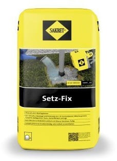 SAKRET Setz-Fix Fertiggemisch für schnelle Montage 25 kg/ Sack