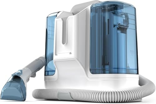 Rivenara Polsterreiniger Gerät Nasssauger Waschsauger - 450W Polsterreinige Teppichreiniger Wischsauger Polstermöbel Carpet Cleaner Auto Sofa Reiniger Nass Trockensauger Reinigungsgerät Couch
