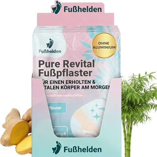 Fußhelden Revital Pflaster | Revitalpflaster Füße | Self Care Ritual | foot pads Fußpflaster | Wellness | jetzt entspannen
