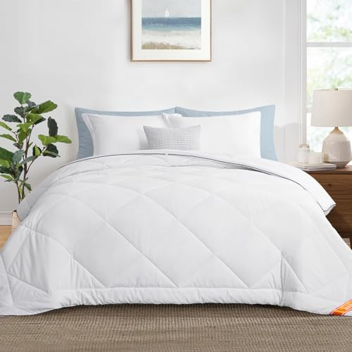 Aisbo Bettdecke 135x200 Sommerdecke, Dünne Sommer Decke Leicht 135 x 200 Steppdecke Bett Decken, Sommerbettdecke 135x200cm, Duvet Blanket Oberbett mit 150GSM Füllung