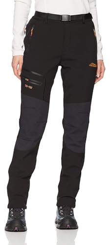 BenBoy Damen Wanderhose Wasserdicht Softshellhose Skihose Outdoorhose | Winddicht Warm Gefüttert Winter Snowboardhose Trekkinghose