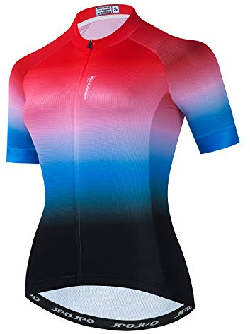 Radtrikot Damen Sportswear Fahrradbekleidung Mädchen Fahrrad Top MTB Trikots Atmungsaktiv S-2XL - - Brust 84/90 cm (M)