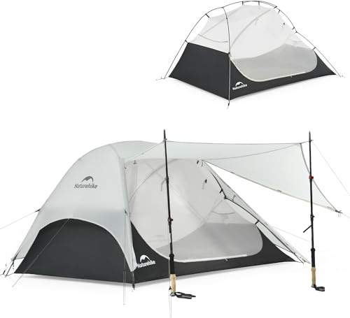 Naturehike UL Star River 2-Personen-Trekkingzelt, Doppellagiges wasserdichtes Zwei-Personen-Zelt, leichtes 2-Personen-Trekking-Radfahren-Zelt