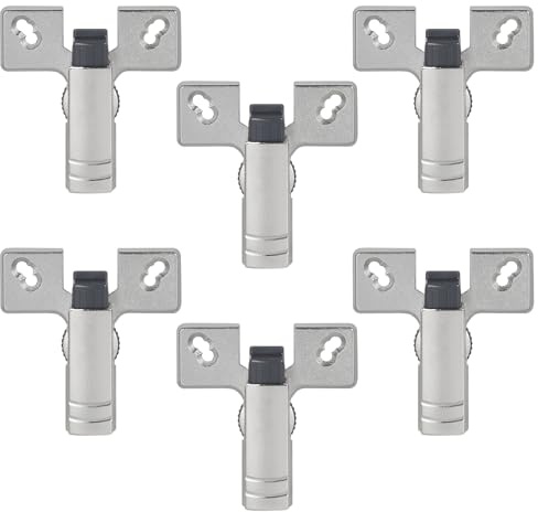EFUTURETIME 6 x Türdämpfer Softclose Nachrüstung Schrank Scharnier Dämpfer