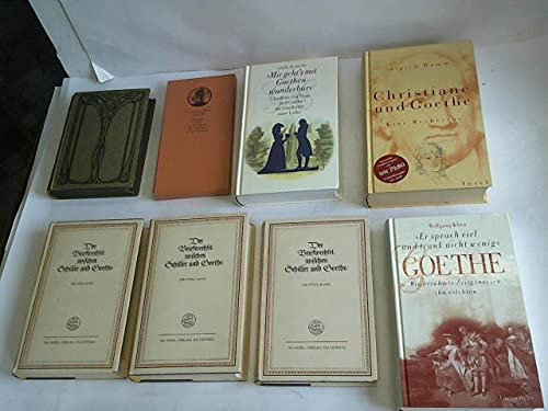 6 Werke über Goethe in 8 Bänden