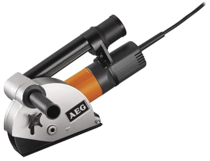 AEG Haustechnik Haustechnik 4935413605 Mauernutfraese, 1500 W, 18 V, Schwarz, Orange, Silber