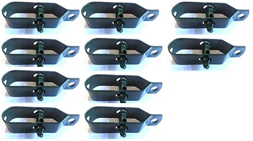 Drahtspanner, 10 Stück, 100 mm, Zaunspanner, Maschendraht, grün