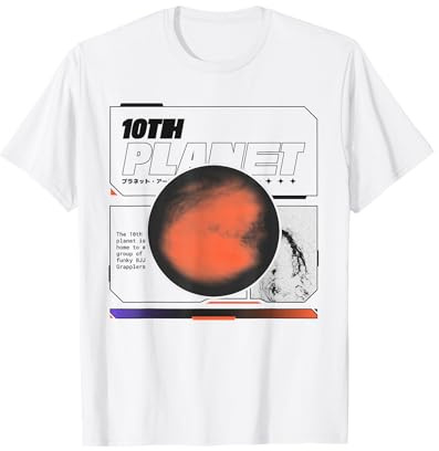 10. Planet, BJJ, Jiu-Jitsu, MMA, No-Gi, Grapple, Ringen T-Shirt