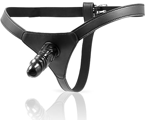 BDSMYEE Sex Spielzeug für die Frau,Strapon-on Dildo,Strapon Anal dildo Umschnallpenis für Frauen,Umschnalldilodo,Strap On Umschnall für Frauen,Diloschwanz für frauen Dildo (Schwarz)