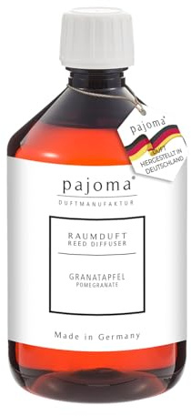 pajoma® Raumduft Nachfüllflasche Granatapfel 500 ml | Nachfüller für Lufterfrischer | intensiver und hochwertiger Duft in Premium Qualität