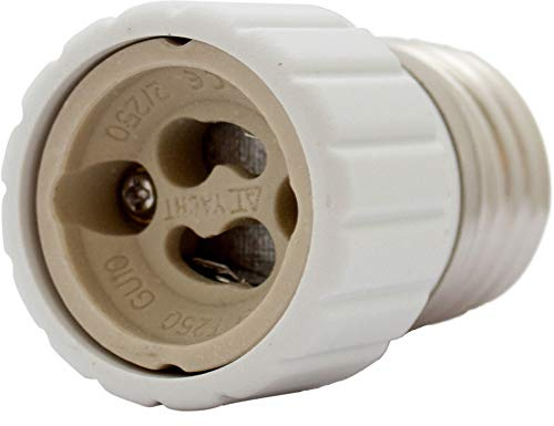Lampensockel Adapter E27 auf GU10-4er Set