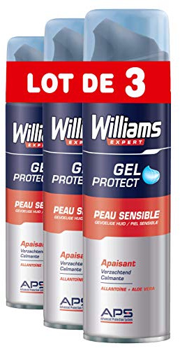 Williams Rasiergel für empfindliche Haut (3 x 200 ml)