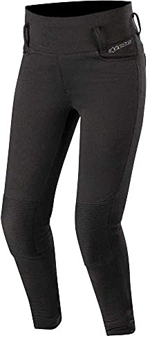 Alpinestars Banshee Damen Motorradleggins (Black,Short S)