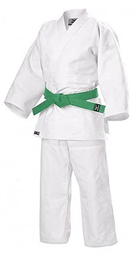 Einsteiger Judoanzug, Mizuno Hayato für Kinder und Jugendliche, Weiss