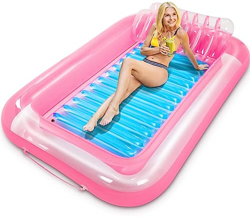 Subtail Wasserhängematte - mit abnehmbarem Kissen - Erwachsene - Wasser Hängematte Aufblasbare Luftmatratze - Wasserspielzeug Pool Spielzeug Kinder
