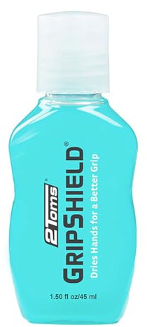 2Toms GripShield – Flüssiges Griffmittel gegen Handschweiß | Für Sport, Pole Dance, Gaming, Klettern & Fitness | Sauber, schnell trocknend & Nicht klebrig