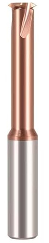 60 Grad 1 Zahn Hartmetall-Gewindefräser M1,2 M1,6 M2 M2,5 M3 M4 M5 M6 M8 CNC-Bearbeitung Von Stahlgewinden,M8x1,25 D6