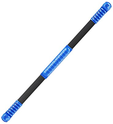 YADLCR Fitness Schwingstab - Erwachsene Swingstick für Ganzkörpertraining, Heimfitnessgeräte Swingstick für Vibrationstraining & Tiefenmuskulatur, 90cm (Color : Blue)