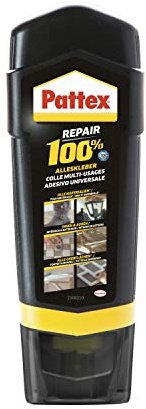 Pattex Repair 100% Alleskleber, 1x100g | starker Kleber, für Innen- und Außenbereich, zur Reparatur, für verschiedene Materialien