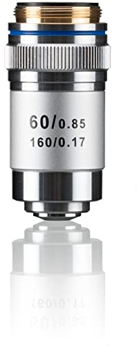 Bresser Mikroskop Objektiv DIN-60x, achromatisch für DIN/RMS Gewinde