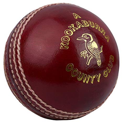 Kookaburra County Club Cricketball, 156 ml, Rot