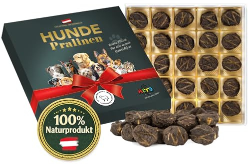 Alto-Petfood - Premium Hunde-Pralinen vom Kalb | in hochwertiger Geschenk-Box | 100% Naturprodukt | besondere Hundeleckerlies - 1 Packung