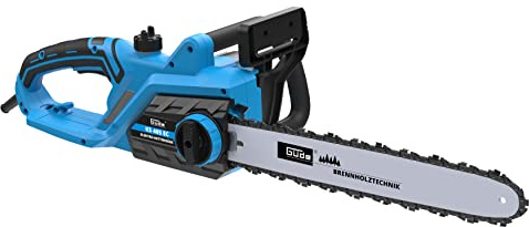 Güde 95033 Elektro Kettensäge KS 405 EC (2400 W, 385 mm Schnittlänge, werkzeuglose Kettenspannung, automatische Kettenschmierung, hochwertige und scharfe Sägekette)