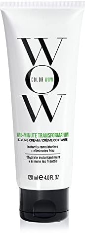 Color Wow One-Minute Transformation, Anti-Frizz Creme zum Glätten von Haar, 120 ml