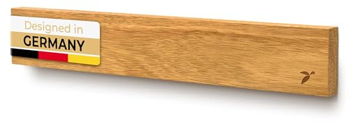 Magnetleiste Messer - Messerhalter magnetisch Holz - Magnet Messerhalter Wand - Messerleiste magnetisch - Magnetischer Messerhalter - Magnetschiene für Messer - Magnethalter | mahona