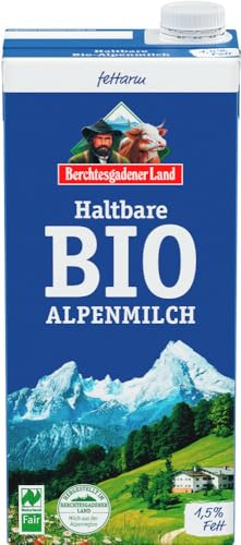 BGL Haltbare Bio-Alpenmilch 1,5% Fett 2 x 1 L