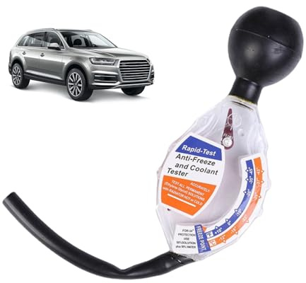 Mikiuly KFZ Frostschutzprüfer, Frostschutzprüfer Kühlwasser Auto, Frostschutzmittel, Kühlwasser Messgerät, Frostschutzprüfgerät im Wasserbehälter, Antifrost Gerät Tester bis Zu -43°C