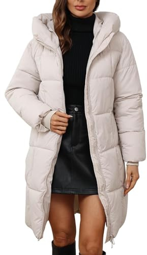 Generisch Mantel Damen, Damen-jacken, Mantel grün, umstandsmantel Winter, Winterjacke mädchen, Womens Jacket, Winter Jacke Frauen, santorin, Steppjacke, Daunenjacke, warme Jacke