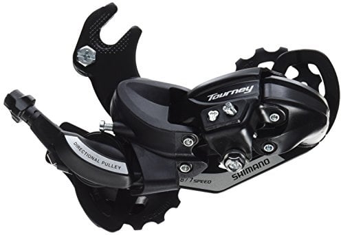 SHIMANO Tourney Schaltwerk, schwarz, 30x10x10cm