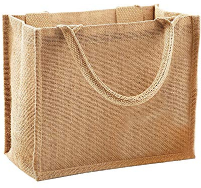 Westford Mill Mini-Jute-Geschenktüte (6 Liter), beige (Beige) - UTBC2791_1