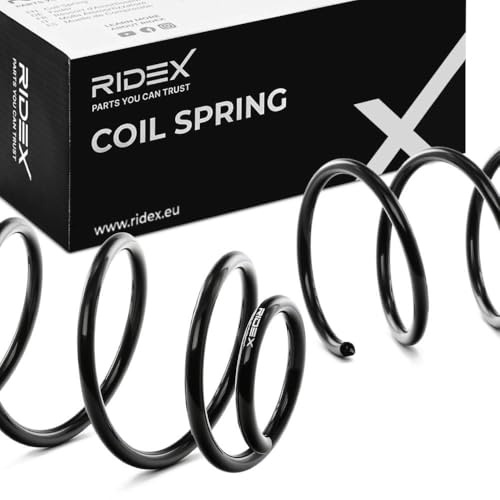 RIDEX 188C0016 2x Federn Fahrwerksfedern Hinten Kompatibel mit VW Golf 4 Schrägheck 1J1 V03940001FE007 1J0511115AE 1J0511115AF
