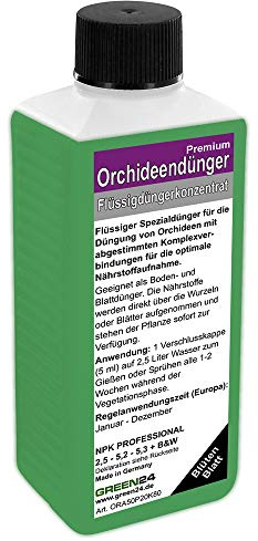Orchideen Dünger Premium – 250ml NPK-Spezialdünger für alle Orchideenarten | Fördert Blütenpracht, Wurzelwachstum & Blattgesundheit | Für Phalaenopsis, Cattleya, Dendrobium