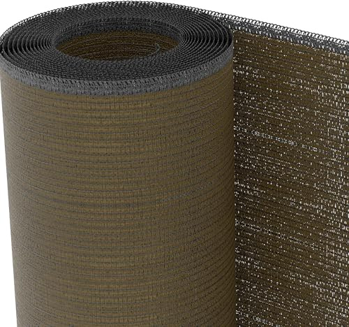 Tenax Brise Vue 1A150271, undurchsichtig, sonniges Cortensteak, 2 x 10 m