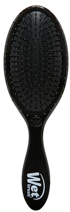 WetBrush Original Entwirrender Haarbürste mit ultraweichen Intelliflex-Borsten, um Knoten sanft zu lösen, Wet Brush Entwirrer ist schonend zum Haar, für alle Haartypen, Schwarz
