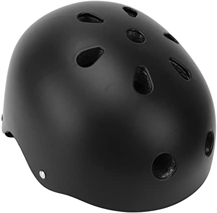 Tbest Skaterhelm, Skateboard Helm Fahrradhelm EPS-Stoßdämpfung Skating-Roller-Helm Multisport-Helm Verstellbarer Elektroroller Schutzhelm für Kinder und Erwachsene