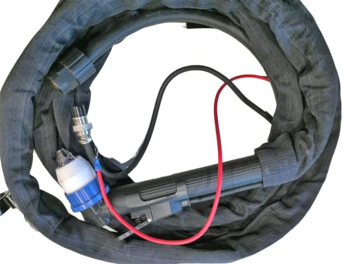HST Plasmaschneider Schlauchpaket P80 Cut 100 bis Cut 120 Ampere 5 Meter | mit Führungsschiene, für Plasmabrenner