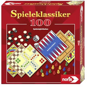 noris 606111686 Spieleklassiker mit 100 Spielm?glichkeiten