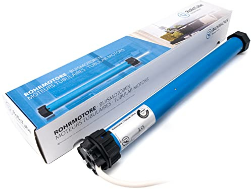 Rademacher RolloTube C-line Medium, 20 Nm, SW60 - Rohrmotor Rollladenmotor - selbstlernender Motor mit Sanftanschlag, Positionserfassung, Blockiererkennung (CLIM 20/16PZ, 22602056)
