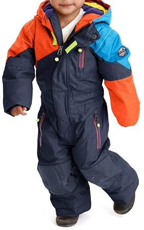 Killtec Unisex Kinder Kesley Mini Skioverall/Schneeanzug Mit Kapuze