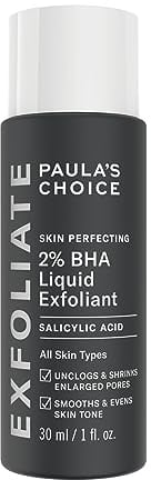 Paula's Choice SKIN PERFECTING 2% BHA Liquid Peeling - Gesichtspeeling mit Salicylsäure - Bekämpft Unreine Haut & Mitesser - Verkleinert Poren Sichtbar - Mischhaut, Fettige & Akne Haut - 30 ml